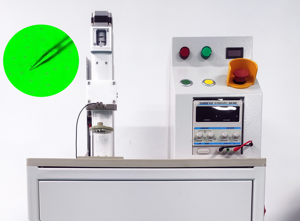 陶瓷劈刀：焊针内孔研磨机Hole-Polish配套的钨丝电解机